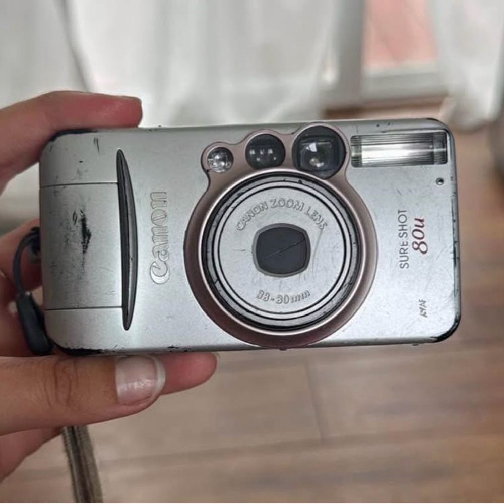 Canon Sure Shot 80u Metallic Camera